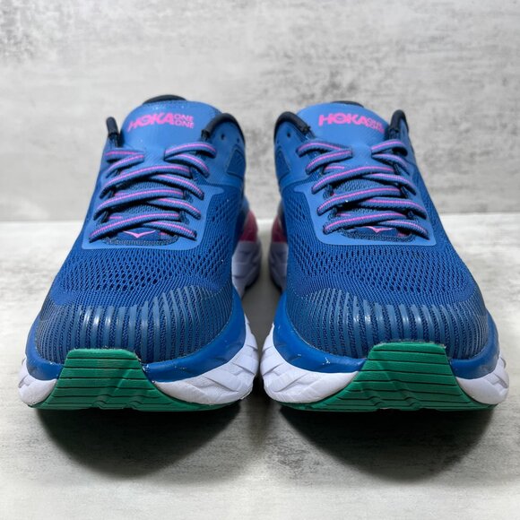Hoka One One Bondi 7 Running Shoes - Women's Size 7 - Blue - Picture 3 of 11